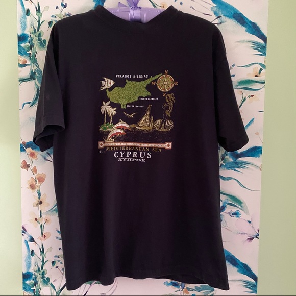 ✨SOLD✨ mediterranean sea tshirt 🐬 - Picture 6 of 8